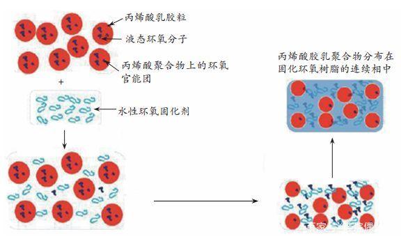 设计分散技术制备双组份水性环氧-丙烯酸酯杂化乳 设计分散技术制备双组份水性环氧-丙烯酸酯杂化乳